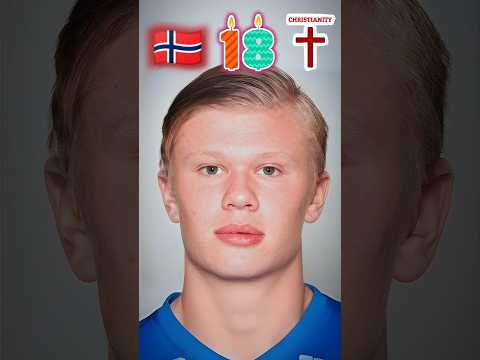 Erling Haaland Before and Now 2025 #erlinghaaland #player #football #norway #stiifgm
