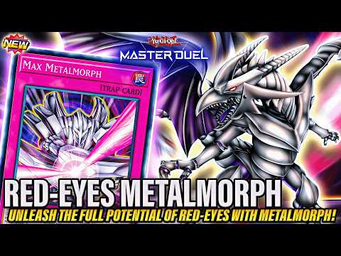 🦾 RED-EYES METALMORPH DECK PROFILE - A TERRIFYING POWER-UP! [YU-GI-OH! MASTER DUEL]