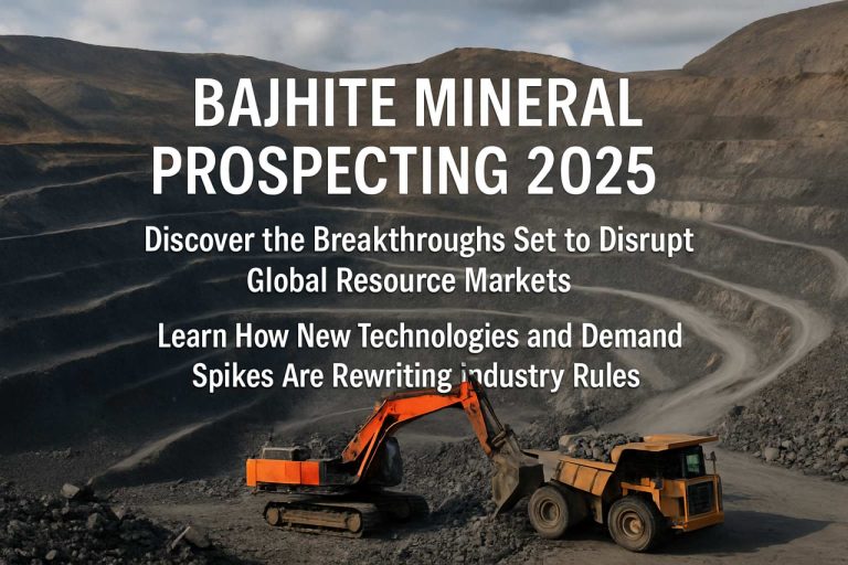 Bajhite Mineral Prospecting 2025: Objevte průlomy, které mají potenciál narušit globální trhy s nerostnými surovinami. Zjistěte, jak nové technologie a prudké zvýšení poptávky přepisují pravidla v odvětví.
